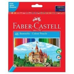 Krāsainie zīmuļi Faber-Castell Daudzkrāsains (3 gb.) cena un informācija | Modelēšanas un zīmēšanas piederumi | 220.lv