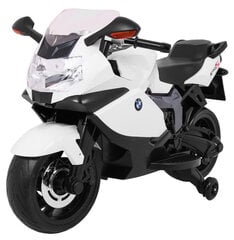 Электрический мотоцикл BMW K1300S, белый цена и информация | Электромобили для детей | 220.lv