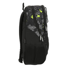 Skolas soma Kelme Jungle Melns Pelēks Kaļķi (32 x 44 x 16 cm) cena un informācija | Skolas somas | 220.lv