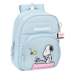 Bērnu soma Snoopy Imagine Zils (26 x 34 x 11 cm) cena un informācija | Skolas somas | 220.lv