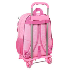 Школьный рюкзак с колесиками Barbie Girl, розовый, 33 x 42 x 14 см цена и информация | Школьные рюкзаки, спортивные сумки | 220.lv