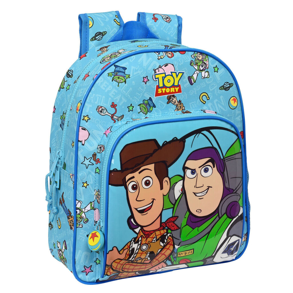 Bērnu soma Toy Story Ready to play Gaiši Zils (28 x 34 x 10 cm) cena un informācija | Skolas somas | 220.lv
