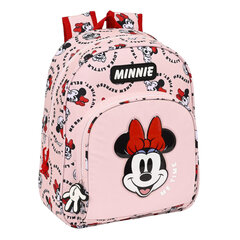Детский рюкзак Minnie Mouse Me time, розовый, 28 x 34 x 10 см цена и информация | Школьные рюкзаки, спортивные сумки | 220.lv