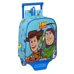 Школьный рюкзак с колесиками Toy Story Ready to play, синий, 22 x 27 x 10 см цена и информация | Школьные рюкзаки, спортивные сумки | 220.lv