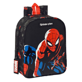 Bērnu soma Spiderman Hero Melns (22 x 27 x 10 cm) cena un informācija | Skolas somas | 220.lv