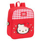 Bērnu soma Hello Kitty Spring Sarkans (22 x 27 x 10 cm) цена и информация | Skolas somas | 220.lv