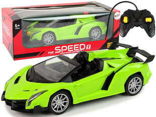 Tālvadības sporta automašīna, zaļa cena un informācija | Rotaļlietas zēniem | 220.lv
