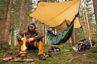 Siltinājums šūpuļtīklam Amazonas Underquilt XXL, zaļš цена и информация | Гамаки | 220.lv