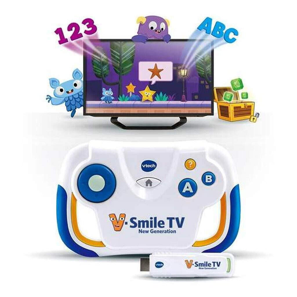 Pārnēsājama spēļu konsole Vtech V-Smile TV цена и информация | Attīstošās rotaļlietas | 220.lv