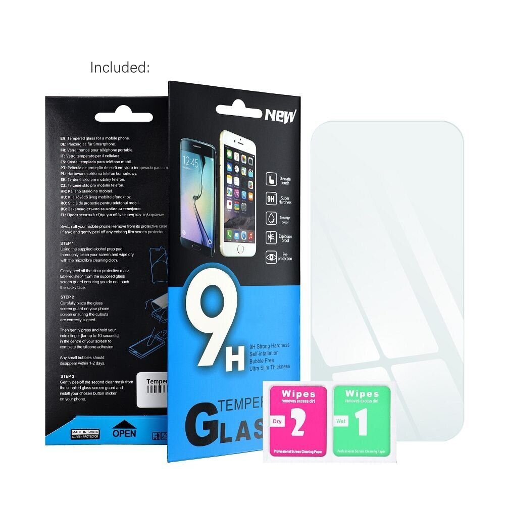Rūdīts 9H aizsargstikls iPhone 12 Mini цена и информация | Ekrāna aizsargstikli | 220.lv