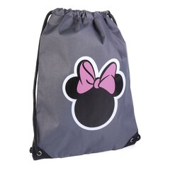 Детский рюкзак-мешок Minnie Mouse Серый (29 x 40 x 1 cm) цена и информация | Школьные рюкзаки, спортивные сумки | 220.lv