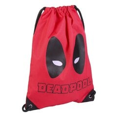 Детский рюкзак-мешок Deadpool Красный (29 x 40 x 1 cm) цена и информация | Школьные рюкзаки, спортивные сумки | 220.lv