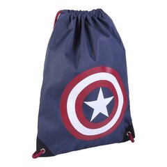 Детский рюкзак-мешок The Avengers Темно-синий (29 x 40 x 1 cm) цена и информация | Школьные рюкзаки, спортивные сумки | 220.lv