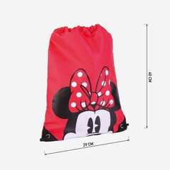 Детский рюкзак-мешок Minnie Mouse Красный цена и информация | Школьные рюкзаки, спортивные сумки | 220.lv