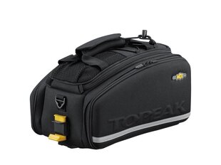 Topeak MTX TrunkBag EXP priekšējā/aizmugurējā velosipēda soma 16,6 l melna цена и информация | Сумки, держатели для телефонов | 220.lv