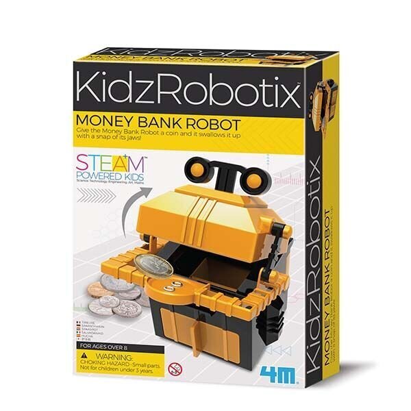 4M KidzRobotix robotbanka cena un informācija | Attīstošās rotaļlietas | 220.lv