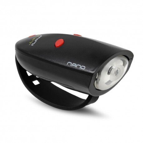 Hornit Nano Black/Red velosipēda signāltaures gaisma 6266BLR cena un informācija | Velo lukturi un atstarotāji | 220.lv