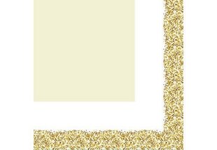 Салфетки 33x33 см Glitter Oro, 20 шт. цена и информация | Праздничная одноразовая посуда | 220.lv