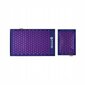 Akupresūras paklājiņš ORO-HEALTH, krāsa violeta cena un informācija | Masāžas piederumi | 220.lv