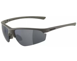ALPINA Bike Glasses TRI-EFFECT 2.0 colour MOON-GREY MATT Glass BLK MIRR S3/CLEAR S0/ORANGE MIRR S2 new 2022 cena un informācija | Sporta brilles | 220.lv