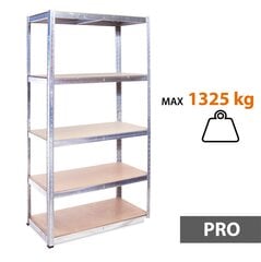 Uzglabāšanas plauktu stelāža Tonro 180x120x45 PRO, 5 gab цена и информация | Стеллажи, полки | 220.lv