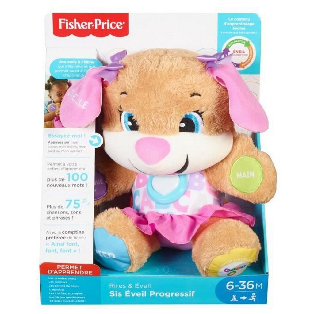 Interaktīvs mājdzīvnieks Fisher Price Puppy Sister цена и информация | Attīstošās rotaļlietas | 220.lv