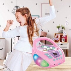 Плейер CD/MP3 Lexibook Bluetooth Единорог, розовый цена и информация | Развивающие игрушки | 220.lv