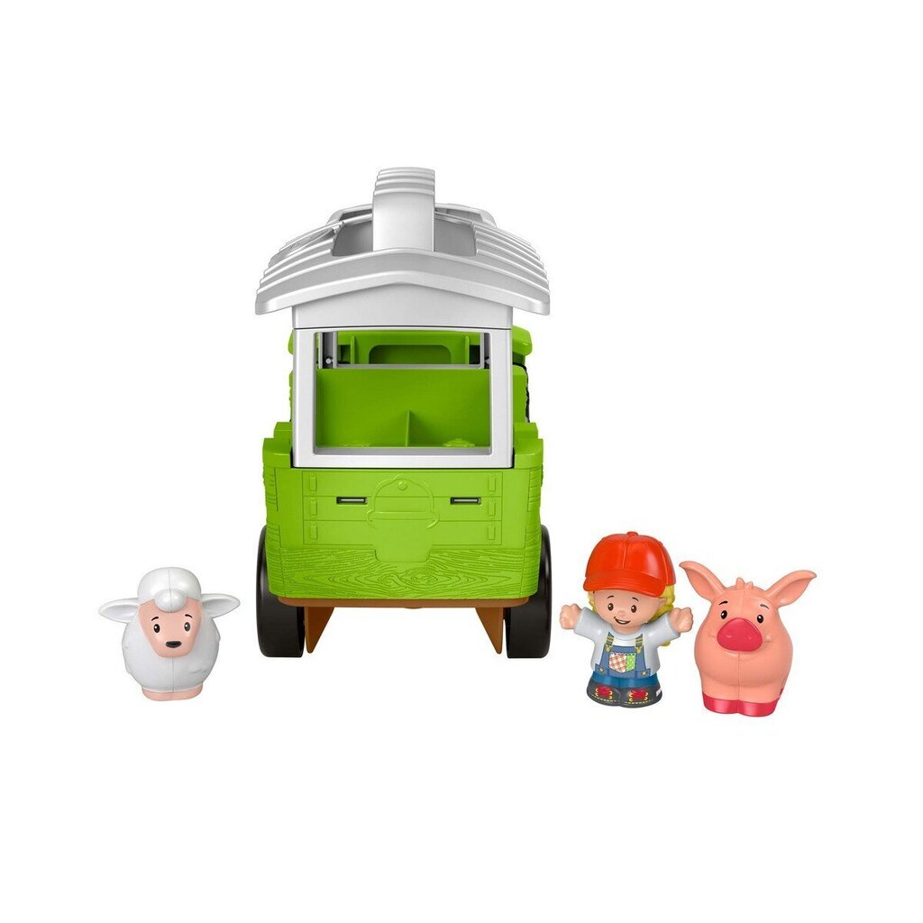 Zaļš traktors Playset Fisher Price Little People cena un informācija | Rotaļlietas zēniem | 220.lv