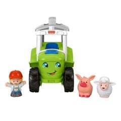 Трактор Fisher Price Little People, зеленый цена и информация | Конструктор автомобилей игрушки для мальчиков | 220.lv
