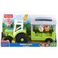 Zaļš traktors Playset Fisher Price Little People cena un informācija | Rotaļlietas zēniem | 220.lv