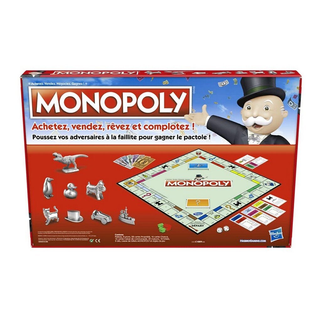Spēle Monopoly Classic Version FR cena un informācija | Galda spēles | 220.lv