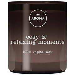 Ароматическая свеча AROMA Cosy & Relaxing, 160 г цена и информация | Подсвечники, свечи | 220.lv