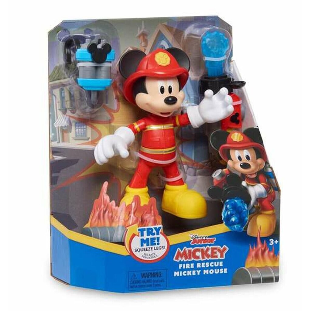 Rotaļu figūras Famosa Mickey Fireman, 15 cm cena un informācija | Rotaļlietas zēniem | 220.lv