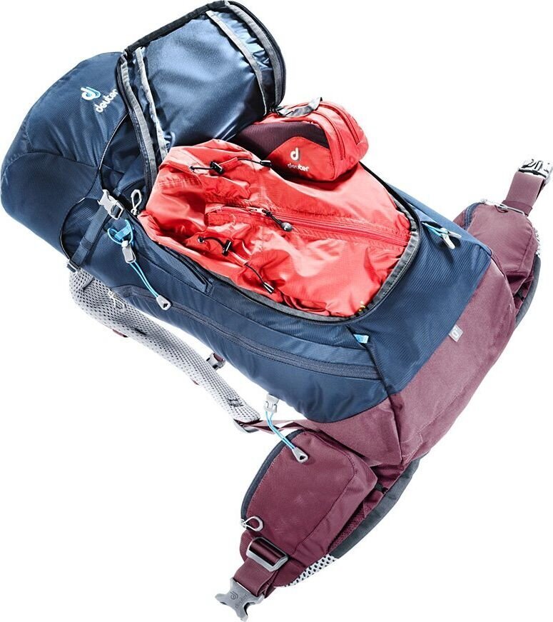 Tūristu mugursoma Deuter Trail Pro, 34 l, zila cena un informācija | Sporta somas un mugursomas | 220.lv