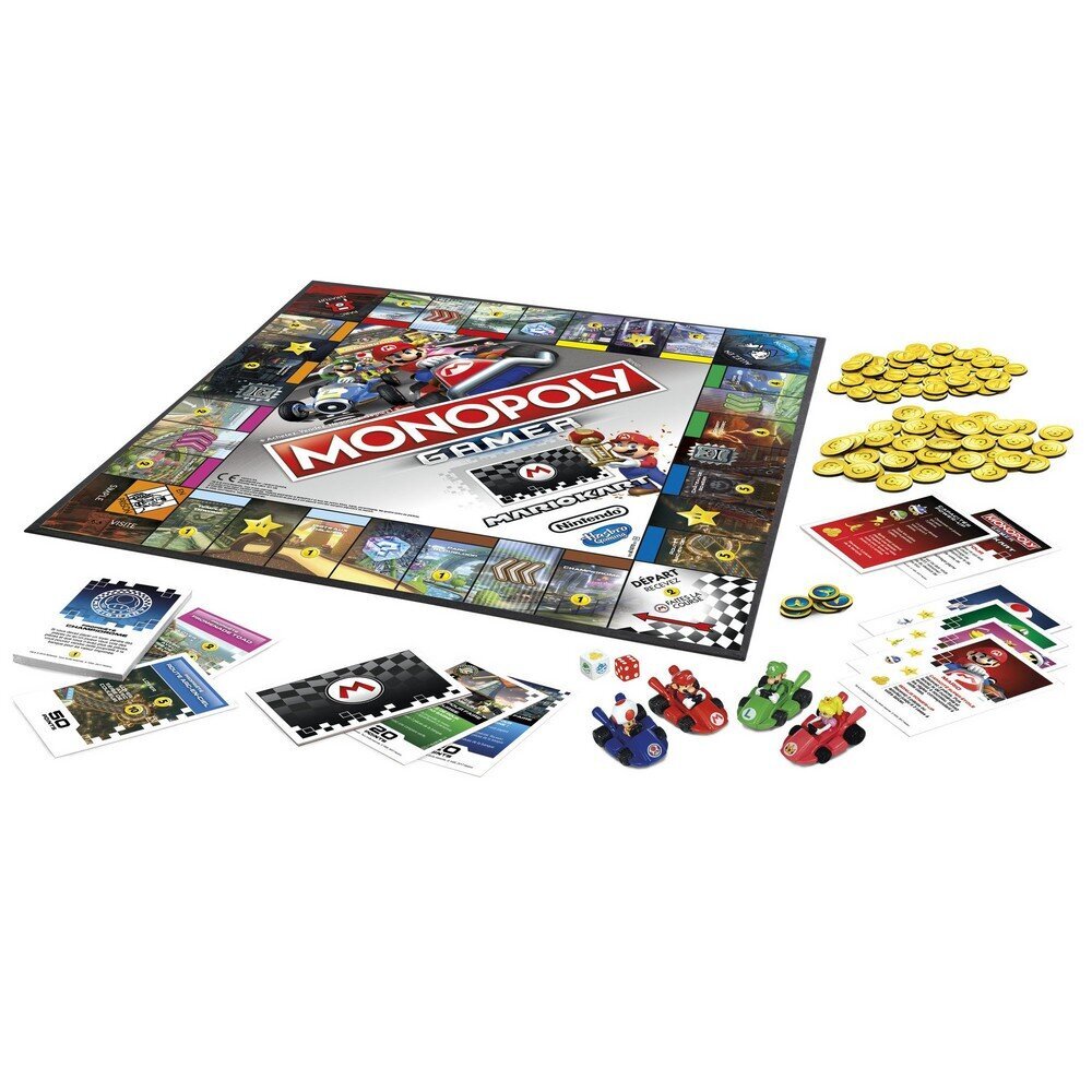 Spēlētāji Monopoly Gamer Mario Kart FR cena un informācija | Galda spēles | 220.lv