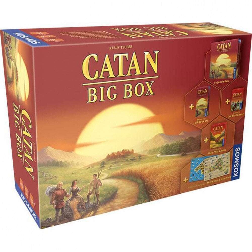 Spēle Asmodee Catan Big Box, FR цена и информация | Galda spēles | 220.lv