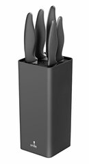 Набор блочных ножей Smile SNS-7 из 6 предметов графитового цвета цена и информация | Ножи и аксессуары для них | 220.lv