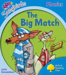 Oxford Reading Tree Songbirds Phonics: Level 3: The Big Match, Level 3 цена и информация | Книги для подростков и молодежи | 220.lv