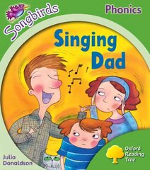 Oxford Reading Tree Songbirds Phonics: Level 2: Singing Dad, Level 2 cena un informācija | Grāmatas pusaudžiem un jauniešiem | 220.lv