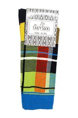Ķemmētas kokvilnas zeķes Crazy Socks, dažādas krāsas cena un informācija | Vīriešu zeķes | 220.lv