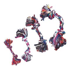 Košļājamā rotaļlieta suņiem Gloria Daudzkrāsains Knot Kokvilna (29 cm) цена и информация | Игрушки для собак | 220.lv