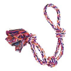 Košļājamā rotaļlieta suņiem Gloria Daudzkrāsains Knot Kokvilna (64 cm) cena un informācija | Suņu rotaļlietas | 220.lv