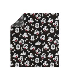 Mājdzīvnieku sega Mickey Mouse Melns (100 x 0,5 x 150 cm) cena un informācija | Suņu gultas, spilveni, būdas | 220.lv