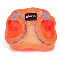Suņu drošības siksna Gloria Air Mesh Trek Star Adjustable Oranžs XXXS Izmērs (18-20 cm) cena un informācija | Apkakles, siksnas suņiem | 220.lv