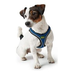 Suņu drošības siksna Hunter Hilo-Comfort Zils M Izmērs (55-60 cm) cena un informācija | Apkakles, siksnas suņiem | 220.lv