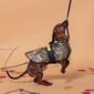 Suņu lietusmētelis Batman Caurspīdīgs Melns M cena un informācija | Apģērbi suņiem | 220.lv