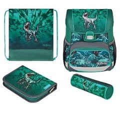 Herlitz skolas soma Loop Plus - Green Rex, 16 l цена и информация | Школьные рюкзаки, спортивные сумки | 220.lv