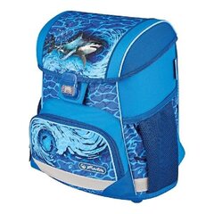 Herlitz skolas soma Loop - Blue Shark, 16 l цена и информация | Школьные рюкзаки, спортивные сумки | 220.lv