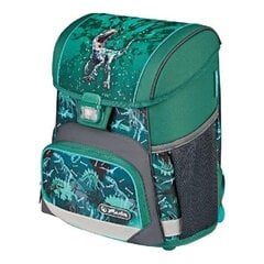 Herlitz skolas soma Loop - Green Rex, 16 l cena un informācija | Skolas somas | 220.lv