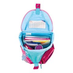 Herlitz skolas soma Softlight Plus Greenline - Pink Bubles, 16 l cena un informācija | Skolas somas | 220.lv